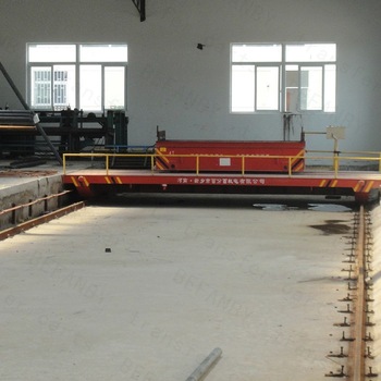 La transferencia modificada para requisitos particulares del ferrocarril del taller atraviesa para la instalación del coche de carril 40 T