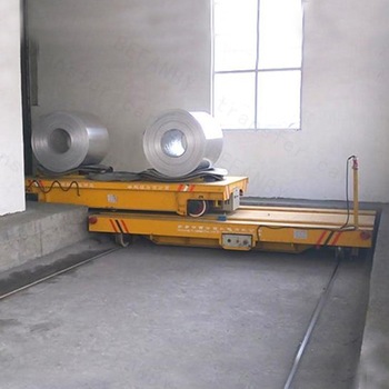 Carretilla actuada barra de distribución del carril de la transferencia de la bobina de la fábrica 60 toneladas