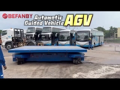 10T carro automático de transferencia eléctrica, carro de transporte de material de escalada flexible AGV