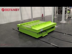 Carruaje de transferencia del tren de elevación de tijeras hidráulica,0.5 toneladas de carro de traslado de fábrica