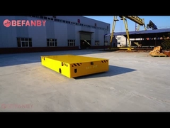 Carruaje de transferencia de materiales eléctricos de control remoto con batería direccionable sin pista