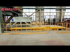 Carro de transferencia de bobinas de gran tamaño, carruaje de transferencia de placas giratorias personalizado