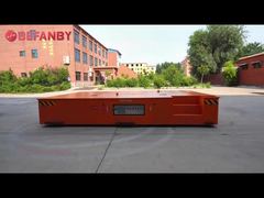 Carro de transferencia sin rieles de estructura simple, Carro de transferencia de batería de planta de metal personalizado