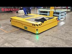 Carro de transferencia sin rieles de capacidad 6T, vehículo guiado automático con batería profesional