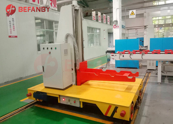Self Propel Hand Pendent Q235 50T Rail Transfer Cart