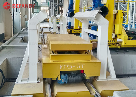 Heavy Machine Low Voltage Rail Transfer Trolley