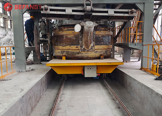 Heavy Machine Low Voltage Rail Transfer Trolley