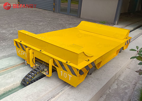 Four Wheels Electric Transfer Cart For Light Industry 1 - 300T Load Capacity