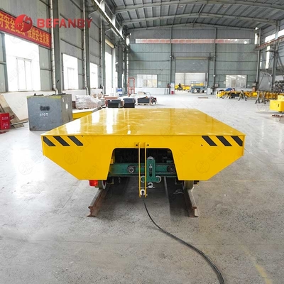 Heavy Capacity Cable Reel Rail Electric Flat Cart