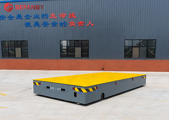 Can Turn Battery Trackless Transfer Trolley