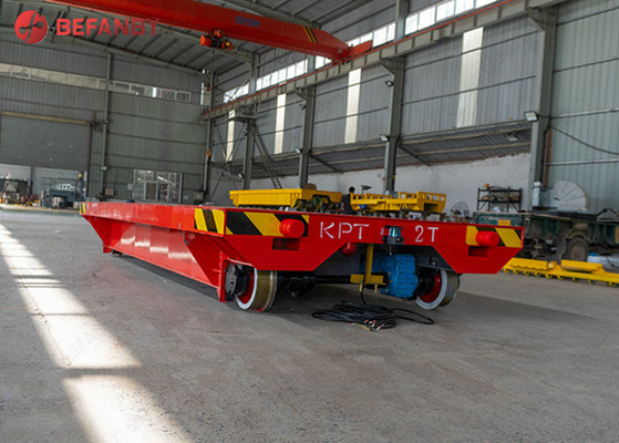 Large Duty Electrical Pipe Factory Railway Transfer Carts