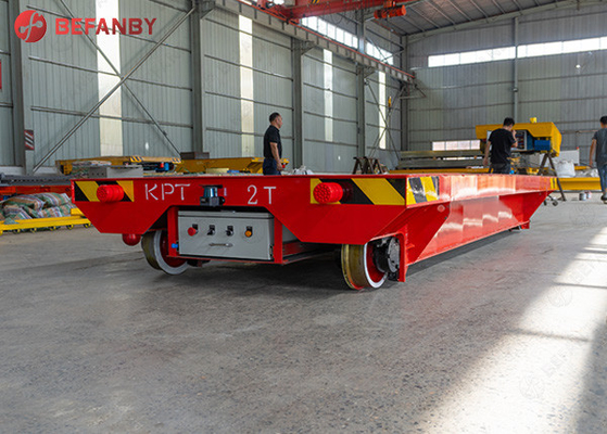 Large Duty Electrical Pipe Factory Railway Transfer Carts