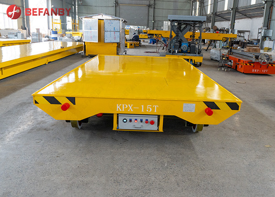 Steel Cast Wheel Battery Track Transport Trolley