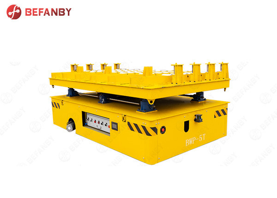 Can Turn Battery Trackless Transfer Trolley