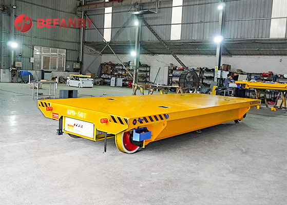 Simple Structure Low Voltage Railways Aluminium Plant Transfer Cart