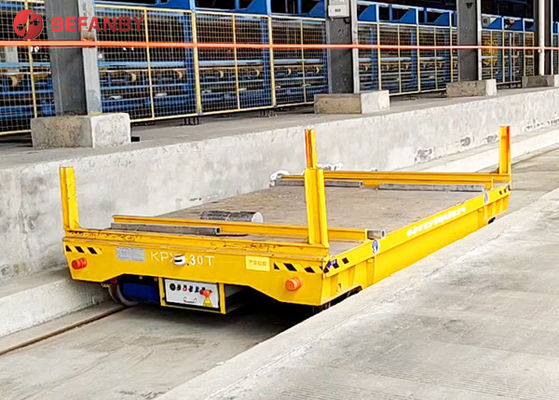 Coche de transferencia del carril del taller 15T para la dirección de la tubería de acero