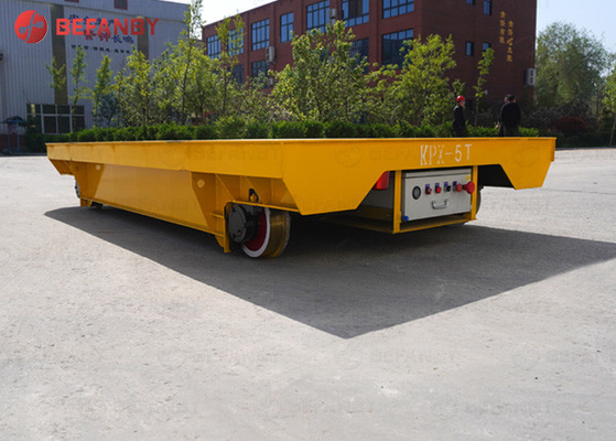 Steel Factory Electric Industry Transfer Rail Trolley