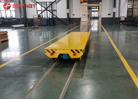1-500 Ton Heavy Machinery Rail Transfer Cart With Audible Warning Device