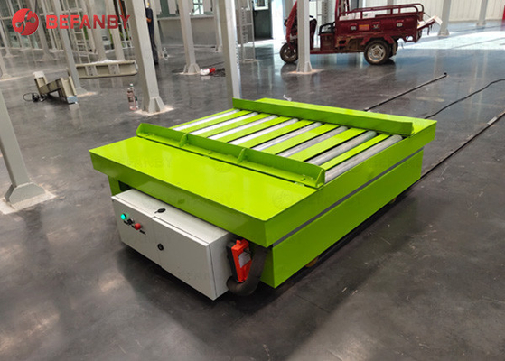Four Wheels Electric Transfer Cart For Light Industry 1 - 300T Load Capacity