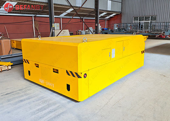 Long Lifetime Table With Turntable Material Rail Transfer Cart