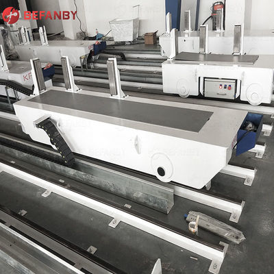Carros de transferencia de materiales ferroviarios para fábrica de cables móviles con capacidad de 3T