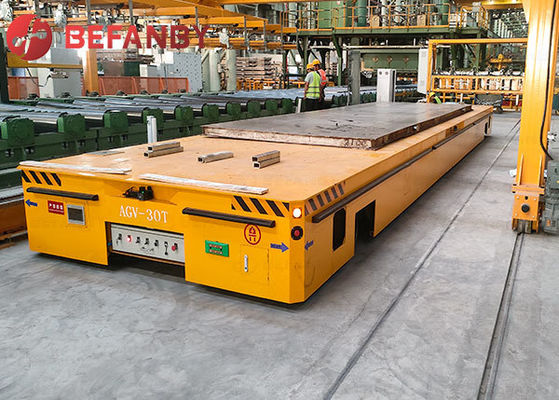 Vehículo de Guiado Automático sin Rieles con Control Remoto para Cargas Pesadas de 30 Toneladas