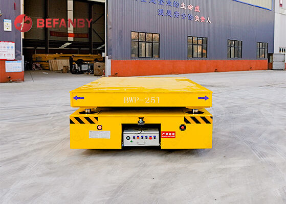 Carro de transferencia sin rieles de alta resistencia de 35T a batería con función de elevación hidráulica