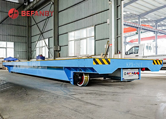 20 toneladas carro de transferencia de trenes de batería con ruedas personalizadas