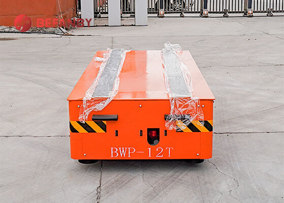 12T transporte de cadena de carretillas de transferencia sin pista con fábrica de molde