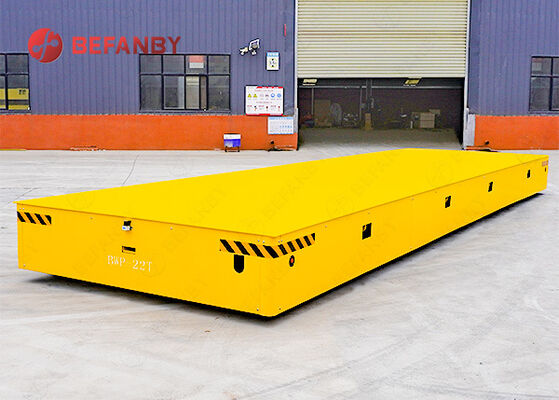 Carro de transferencia eléctrico sin orugas orientable