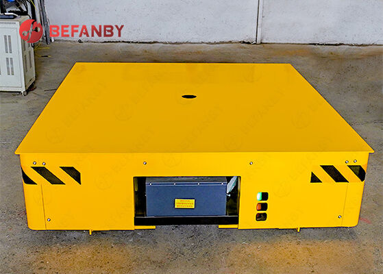 Good Quality Rail Battery Transfer Trolley With 4 Axles