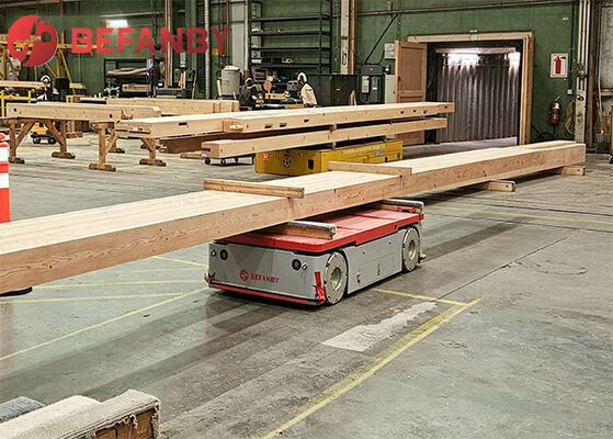 Warehouse Trackless Multidirectional Transfer Cart