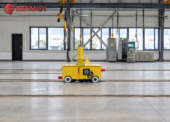 Rolls de acero Warehouse 20m/Min 1T en el carro de la transferencia del carril